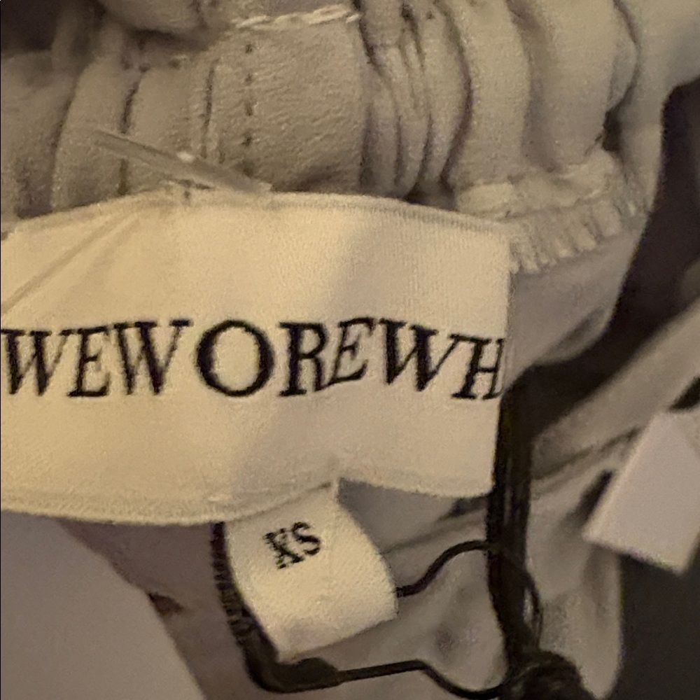 WeWoreWhat Gathered Short Cap Sleeve Top - Picture 6 of 6